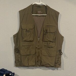 Cabela's Khaki Outdoor Vest
